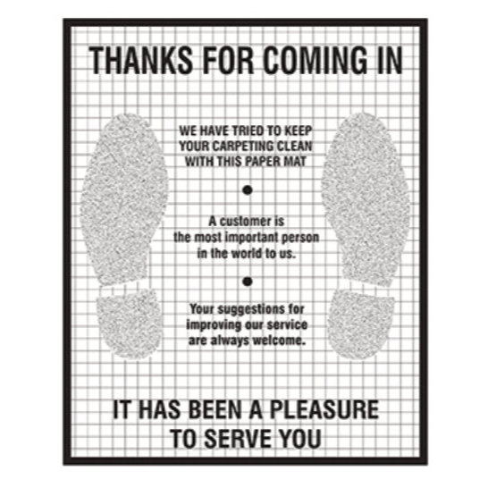 Paper Roll with custom printing